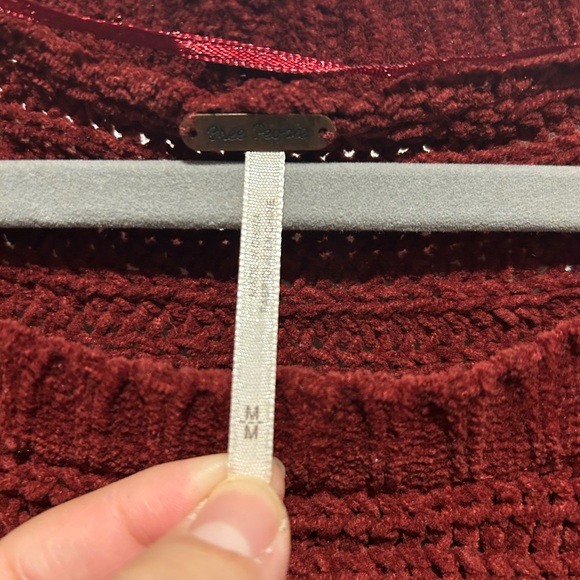 Free People red sweater. - Picture 4 of 5